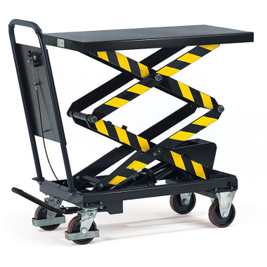 fetra Lift table trolley loading area 1,010 x 520 mm / 300 kg 6836