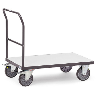 fetra ESD push bar trolley loading area 850 x 500 mm 9500