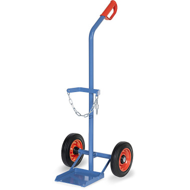 fetra Steel bottle cart solid rubber wheels 250 x 60 mm 51101