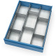 fetra Drawer divider set - accessories - for 1 drawer of table and workshop trolleys 2148/ES