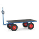 fetra Hand flatbed truck with towing eye loading area 1,600 x 900 mm 6405LZ