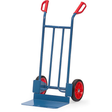 fetra tubular steel cart with solid rubber wheels 260 x 56 mm B1116V