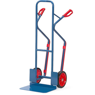 fetra tubular steel cart with solid rubber wheels 260 x 56 mm B1331V