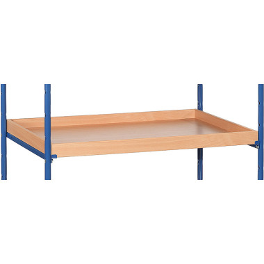 fetra Box for shelf trolley 1000 x 600 - accessories - with 1 pair of support angles E8121ETAW