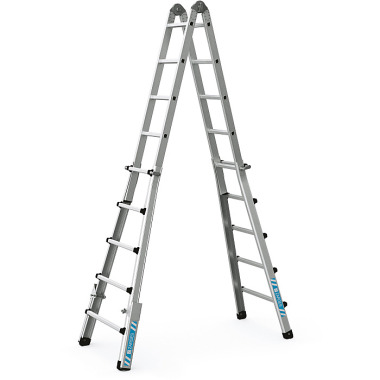 Zarges Variomax V - LM telescopic ladder 4 x 5 rungs 41384