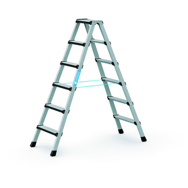 Zarges Comfortstep B - LM stepladder 2 x 6 steps 41435