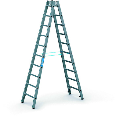 Zarges Coni B - LM stepladder 2 x 10 rungs 40313