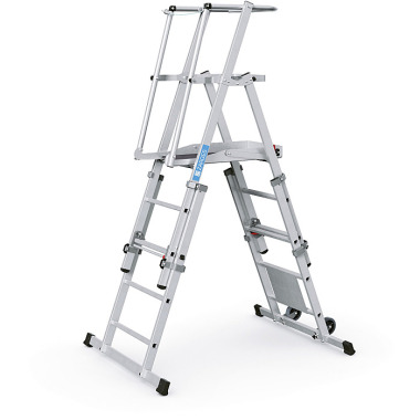 Zarges ZAP Telemaster S - ZAP telescopic platform ladder 5 rungs 41325