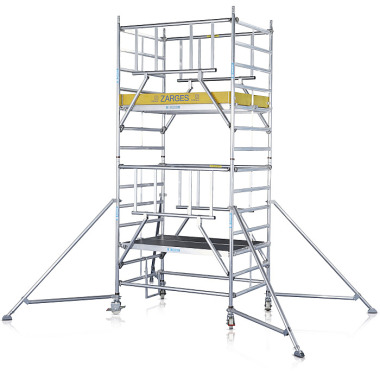 Zarges Multitower S-PLUS 2T - Mobile scaffold tower stabilizer working height 3.40 m 52425