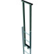 Zarges Access aid, double rail, galvanized steel, clear width 400 mm 47234