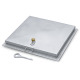 Zarges Well cover, angular with insulation, hot-dip galvanized steel 47148