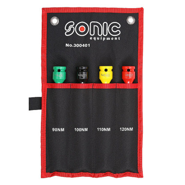 Sonic Torsion extension set 1/2’’, 4 pieces 300401