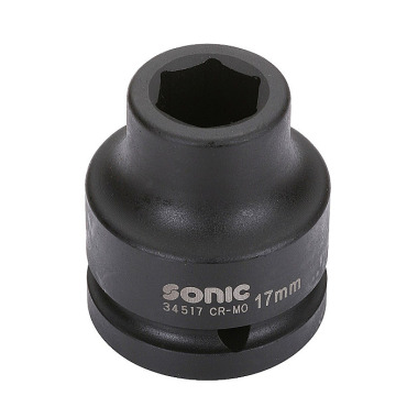 Sonic Impact socket 3/4’’, 6 parts 19 mm 34519