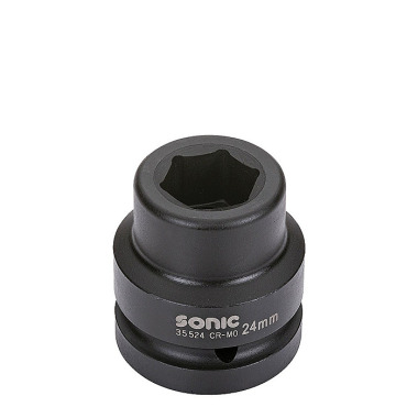 Sonic Impact socket 1’’, 6 parts 40 mm 35540