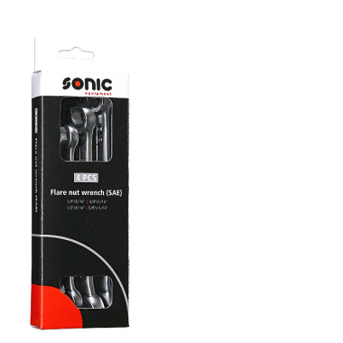 Sonic Flare nut wrench set (SAE) 4 pieces 600402