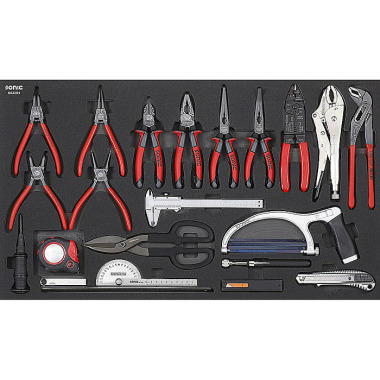 Sonic Pliers and cutting set, SFS 22 pieces 602204