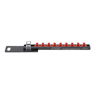 Sonic 1/4’’ Socket rail with 9 clips PR-L200209