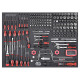 Sonic SFS, 1/4’’ & 3/8’’ socket and bit set 192 pcs (Aviation) 219401SE