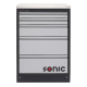 Sonic MSS 674 mm cabinet without top blade 47640