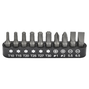 Sonic Bit set 1/4’’, 10 pieces 101007