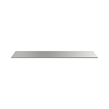 Sonic MSS+ stainless steel worktop 2431x650x20mm 5999709