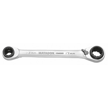 MATADOR 4in1 Ratchet Spanners 10x13x17x19mm 0184 0001