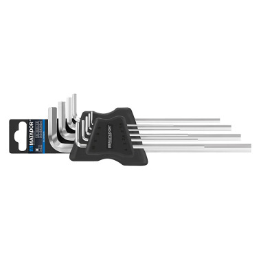 MATADOR L-Key Wrenches, hexagon 1,5 - 10mm 0441 9091