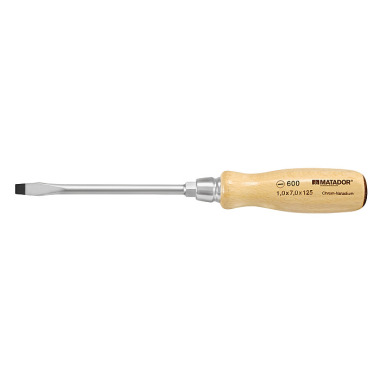 MATADOR Screwdrivers with wooden handle 12x200mm 0600 2012