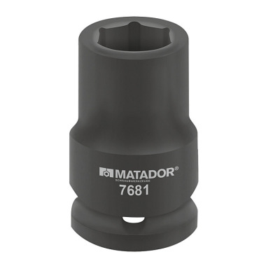 MATADOR Impact Socket 25(1): 34x90mm 7681 0340