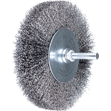 PFERD round brushes with shaft RBU 10020/6 ST 0.20 43109007