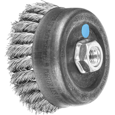 PFERD Threaded cup brush, knotted TBG 100/M14 INOX 0.50 43308044