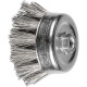 PFERD Cup brush with thread, knotted TBG 100/M14 INOX 0.50 DIA 400 43703021