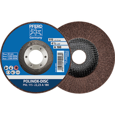 PFERD POLINOX sanding disc PNL 115-22.23 A 100 44692258