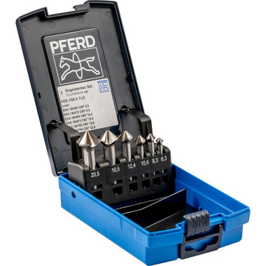 PFERD HSS countersink set SET KES HSS DIN 335 C90° 6 25202154