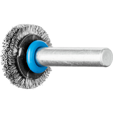 PFERD Round brush with shaft, unknotted RBU 2004/6 INOX 0.20 43101003