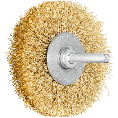 PFERD Round brush with shaft, unknotted RBU 7015/6 MES 0.30 43105002