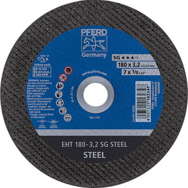 PFERD Cutting disc EHT 180-3.2 SG STEEL 61326222