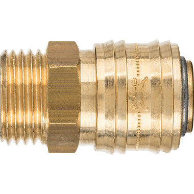 PFERD Self-closing valve coupling with external thread VKA 1/2 80801070