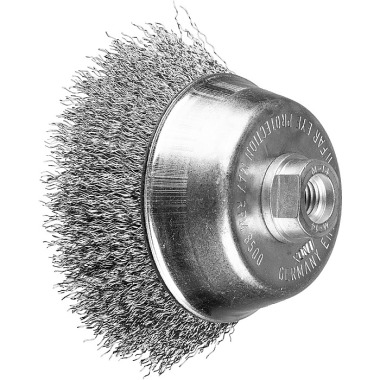 PFERD Cup brush with thread, knotless POS TBU 100/M14 INOX 0.30 43469103