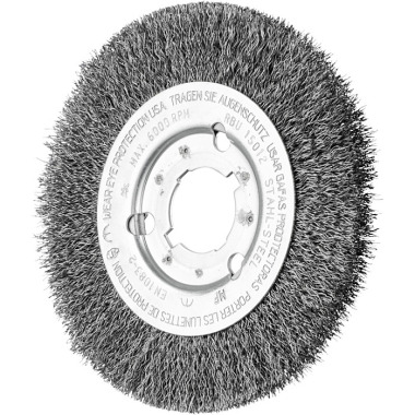 PFERD Round brush, knotless RBU 15012/22.2 ST 0.25 43505005