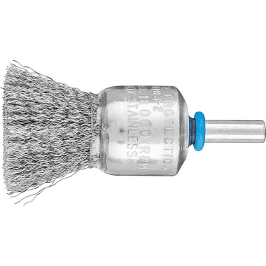 PFERD End brush with shaft, unknotted PBU 2022/6 INOX 0.20 43202007