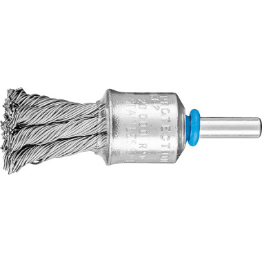 PFERD End brush with shaft, knotted PBG 1919/6 INOX 0.60 43207007