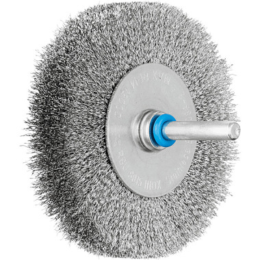 PFERD Round brush with shaft, unknotted RBU 8015/6 INOX 0.15 43106102