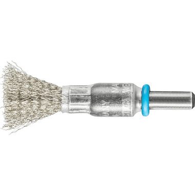 PFERD End brush with shaft, unknotted PBU 1010/6 INOX 0.15 43204010