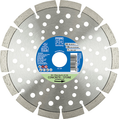 PFERD Diamond cutting disc DS 178 x 2.6 x 22.23 SG 68000043