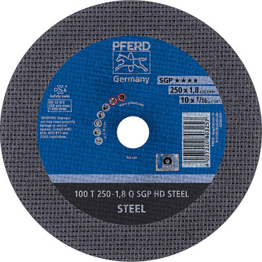 PFERD Cutting disc HEAVY DUTY 100 T 250-1.8 Q SGP HD STEEL/32.0 66322132