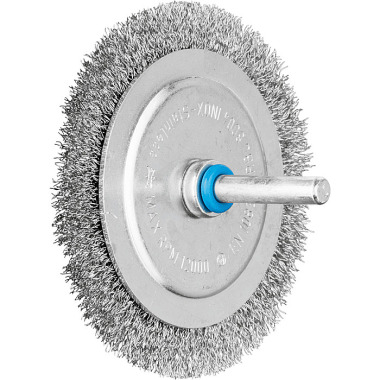 PFERD Round brush with shaft, unknotted RBU 8004/6 INOX 0.20 43105023