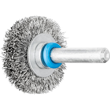 PFERD Round brush with shaft, knotless RBU 3009/6 INOX 0.20 43102023