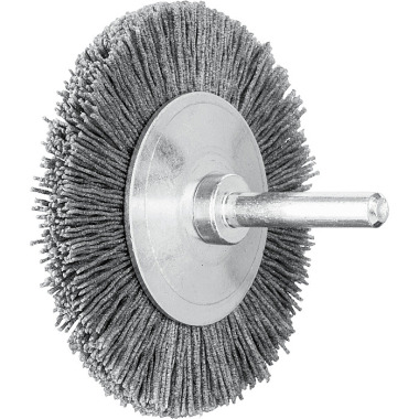 PFERD Round brush with shaft, unknotted RBU 7008/6 SiC 120 0.55 43104075