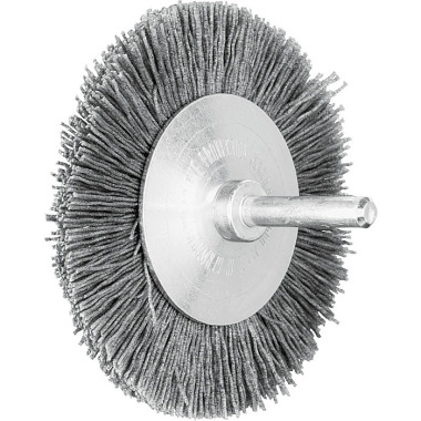 PFERD Round brush with shaft, unknotted RBU 8008/6 SiC 120 0.55 43105075